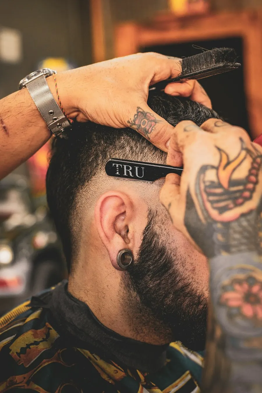 Referência de cuidados na barbearia